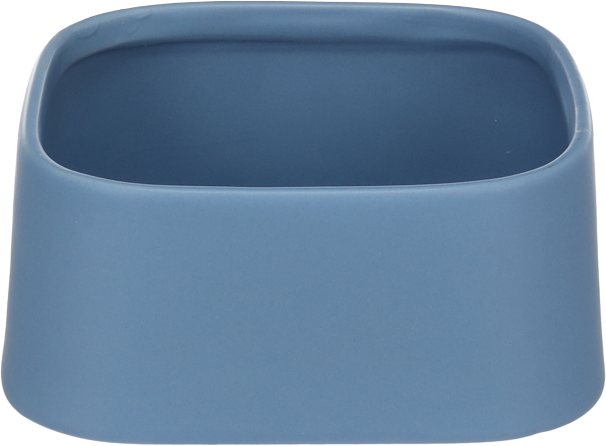 Flamingo Feeding and drinking bowl Zara Square Blue