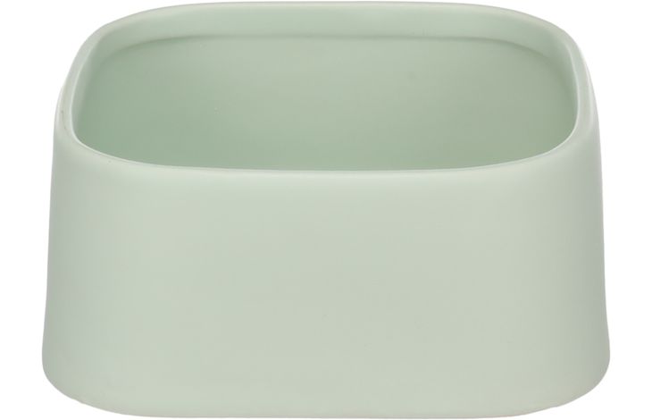 Flamingo Ciotola per cibo e acqua Zara Quadrato Verde