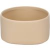 Feeding and drinking bowl Zara Round Beige