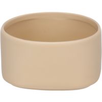 Flamingo Ciotola per cibo e acqua Zara Rotondo Beige