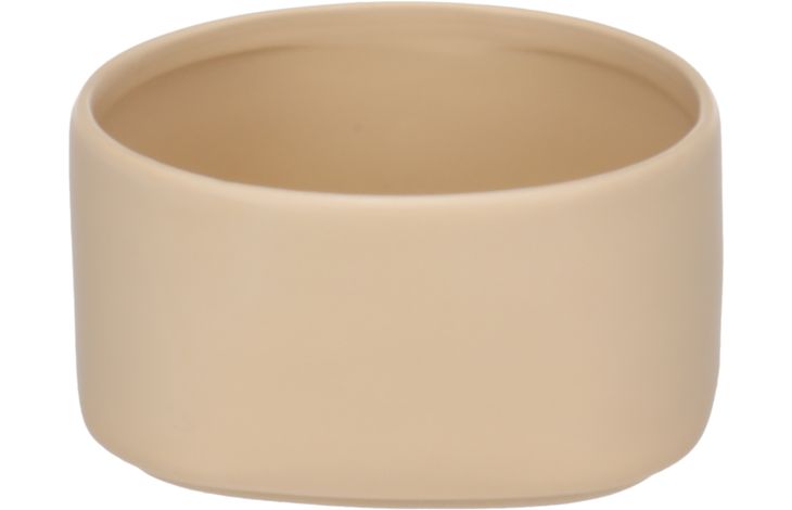 Flamingo Ciotola per cibo e acqua Zara Rotondo Beige