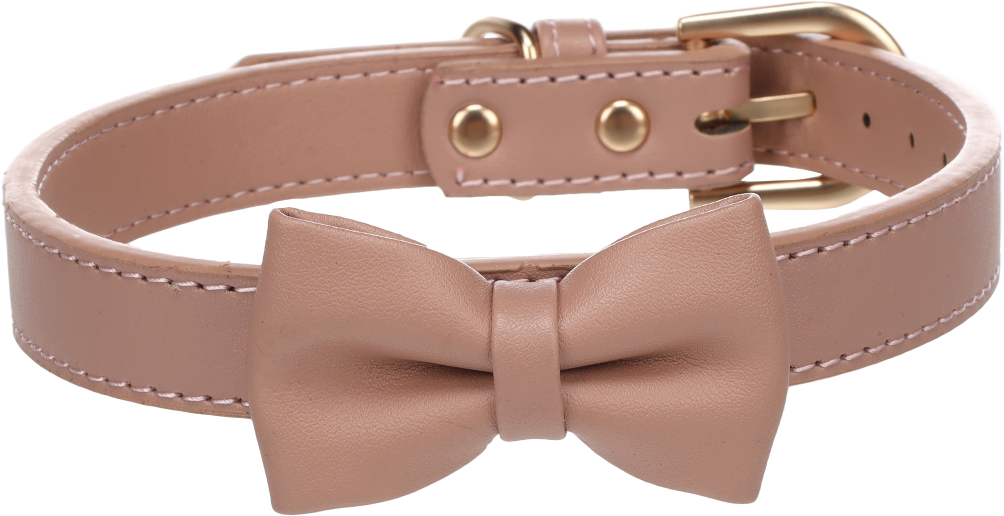 Flamingo Collar with bow tie Nela Pink