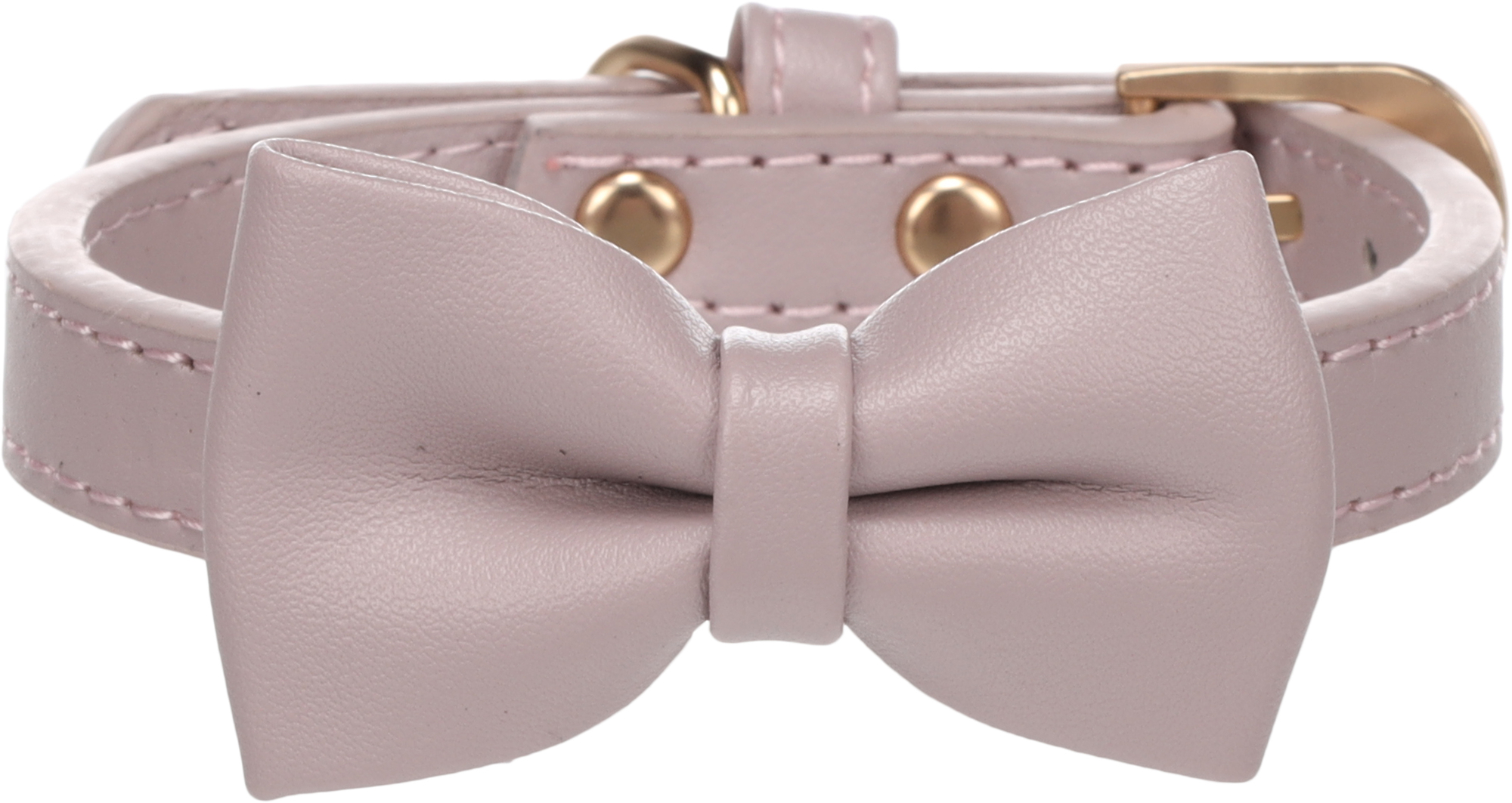 Flamingo Collar with bow tie Nela Violet