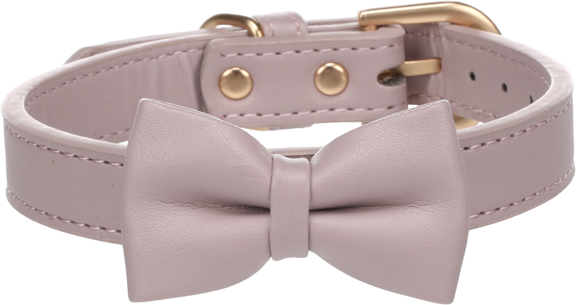 Flamingo Collar with bow tie Nela Violet