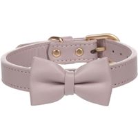 Flamingo Halsband met strik Nela Violet
