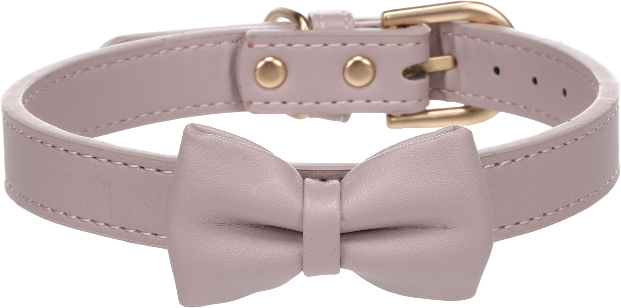 Flamingo Collar with bow tie Nela Violet