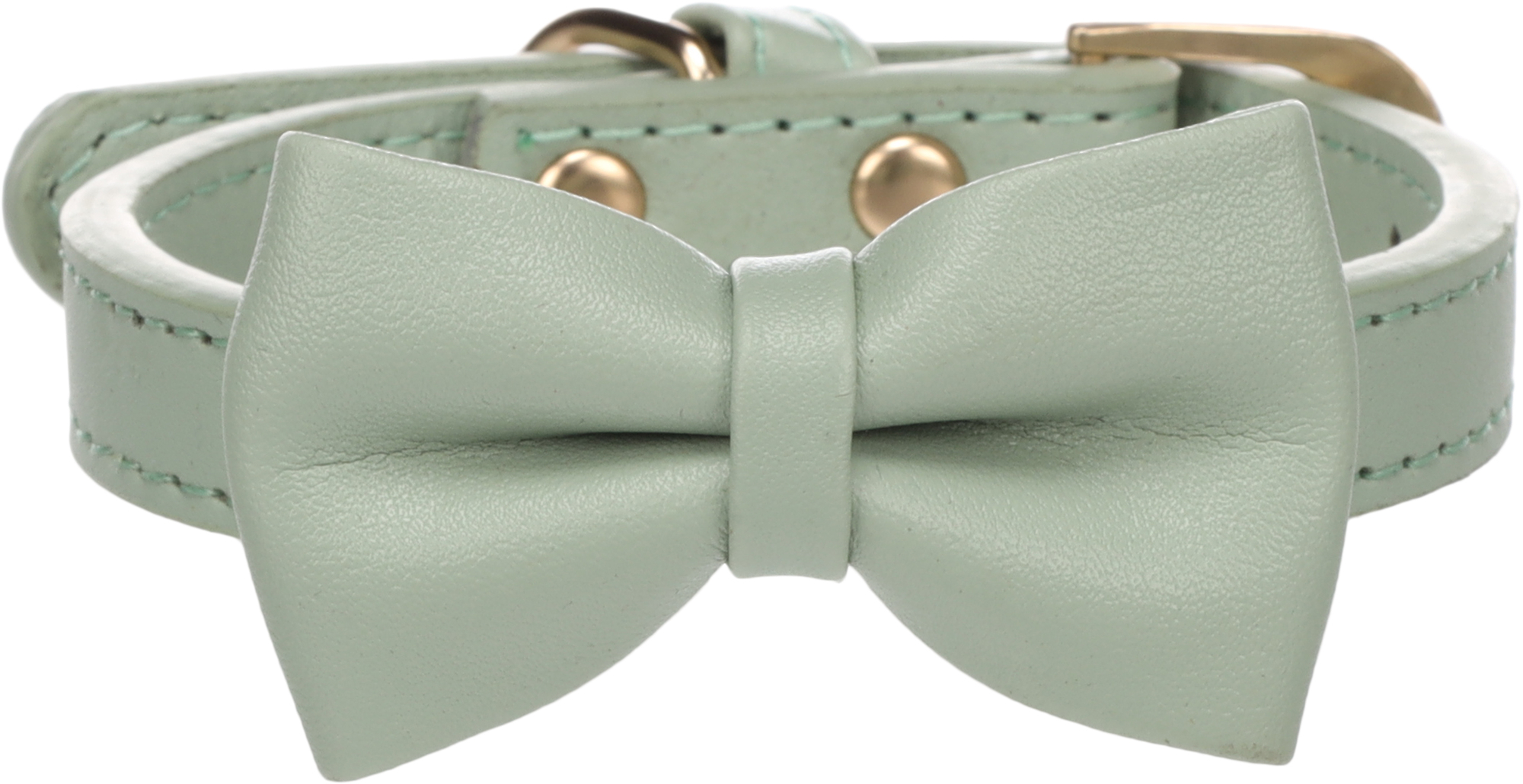 Flamingo Collar with bow tie Nela Mint green