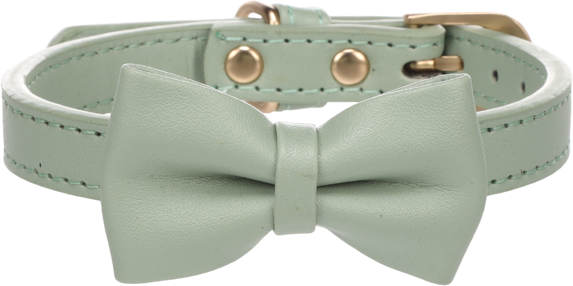 Flamingo Collar with bow tie Nela Mint green