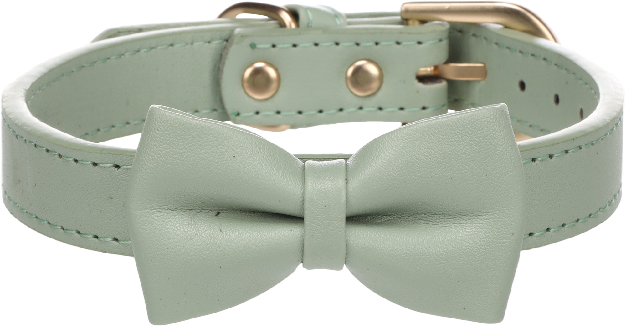 Flamingo Collar with bow tie Nela Mint green