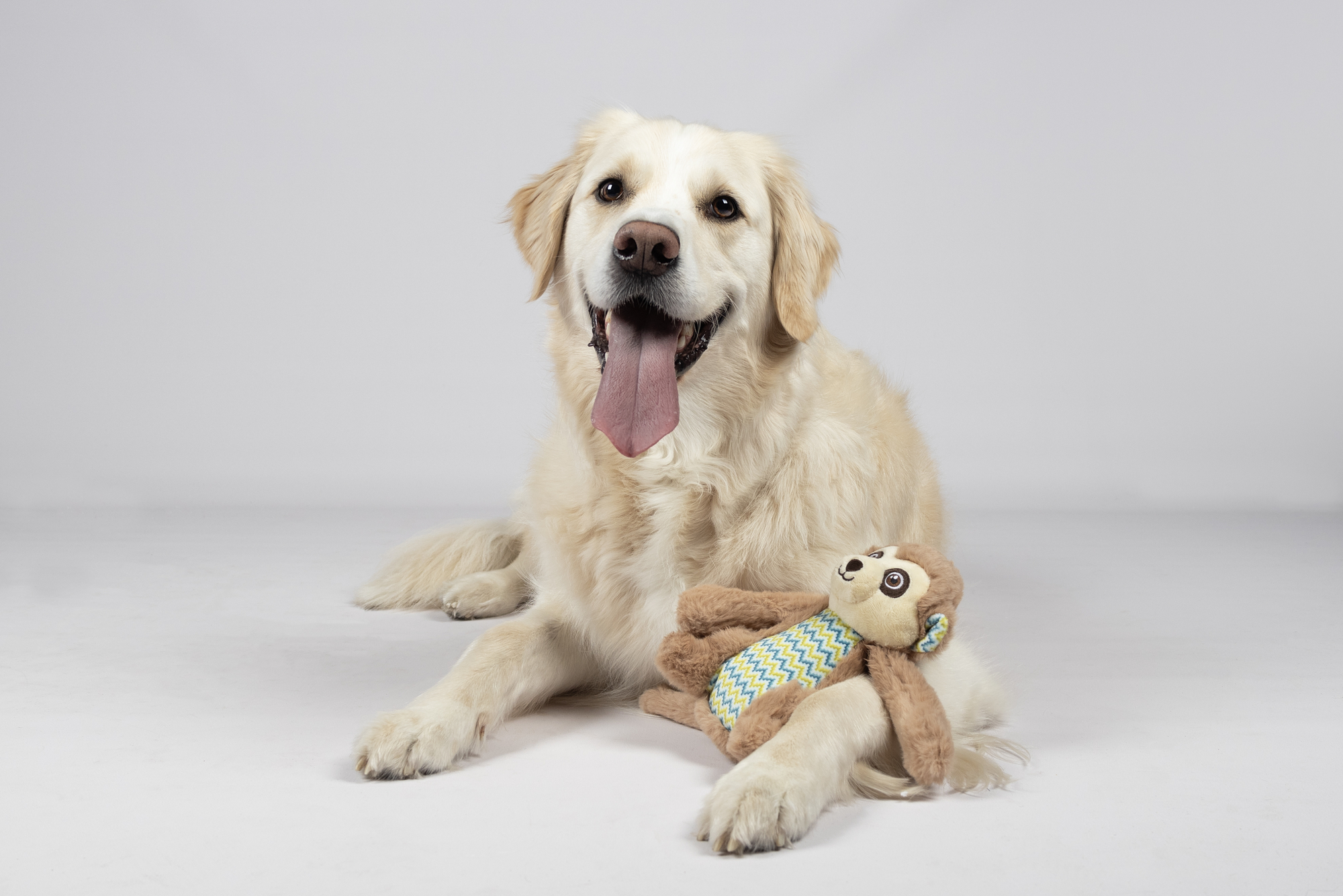 Flamingo Toy Drala Monkey Brown