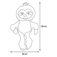 Flamingo Toy Drala Sloth Grey