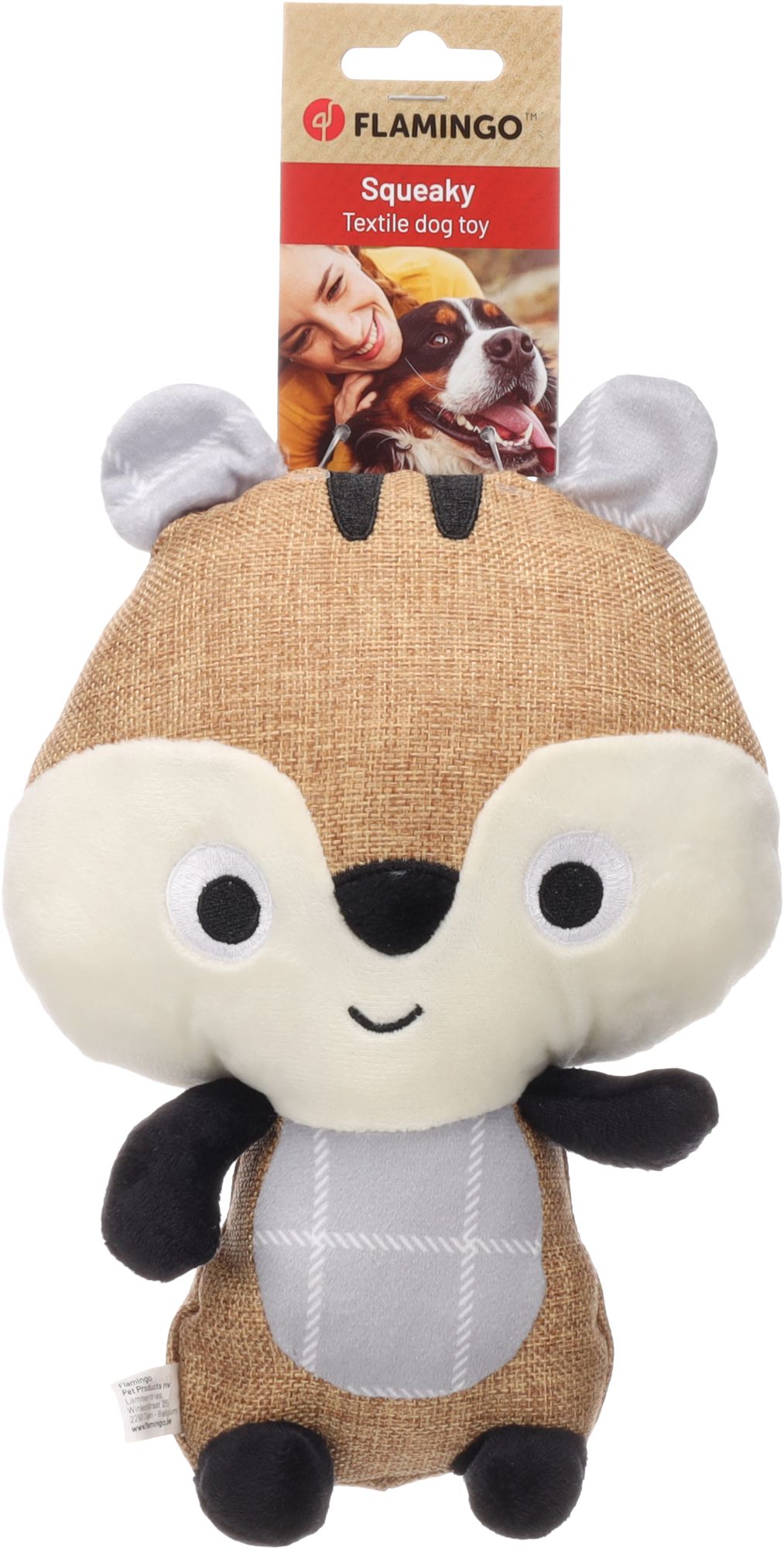 Flamingo Toy Koppo Squirrel Brown