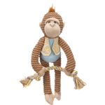Jouet Bruta Singe avec corde Brun
