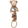 Toy Bruta Monkey with rope Brown