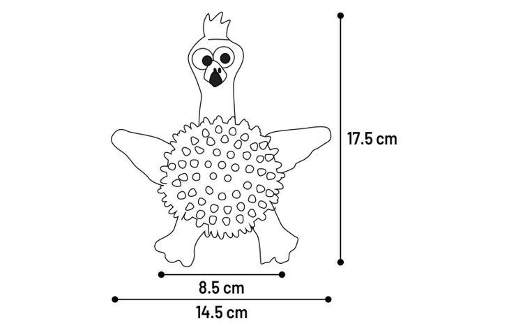 Flamingo Toy Stekti Ball Bird Multiple colours