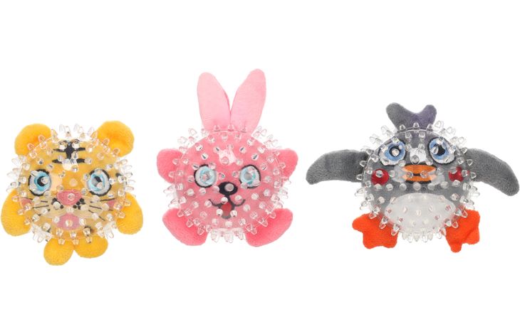 Flamingo Toy Stekta Ball & Tiger & Rabbit & Penguin Multiple colours