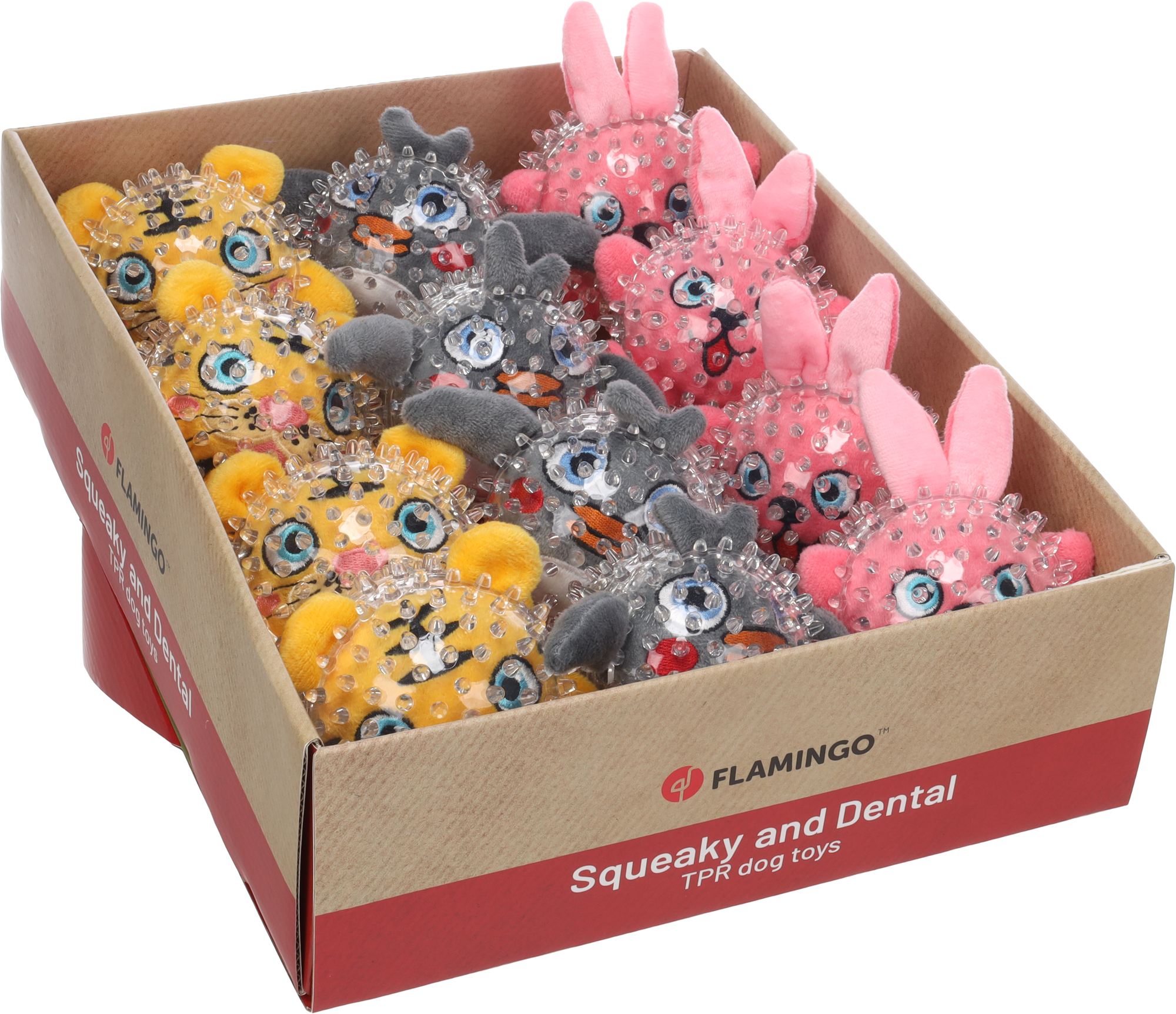 Flamingo Toy Stekta Ball & Tiger & Rabbit & Penguin Multiple colours