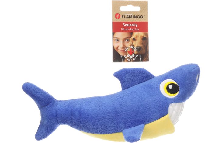 Flamingo Speelgoed Gebla Haai Blauw