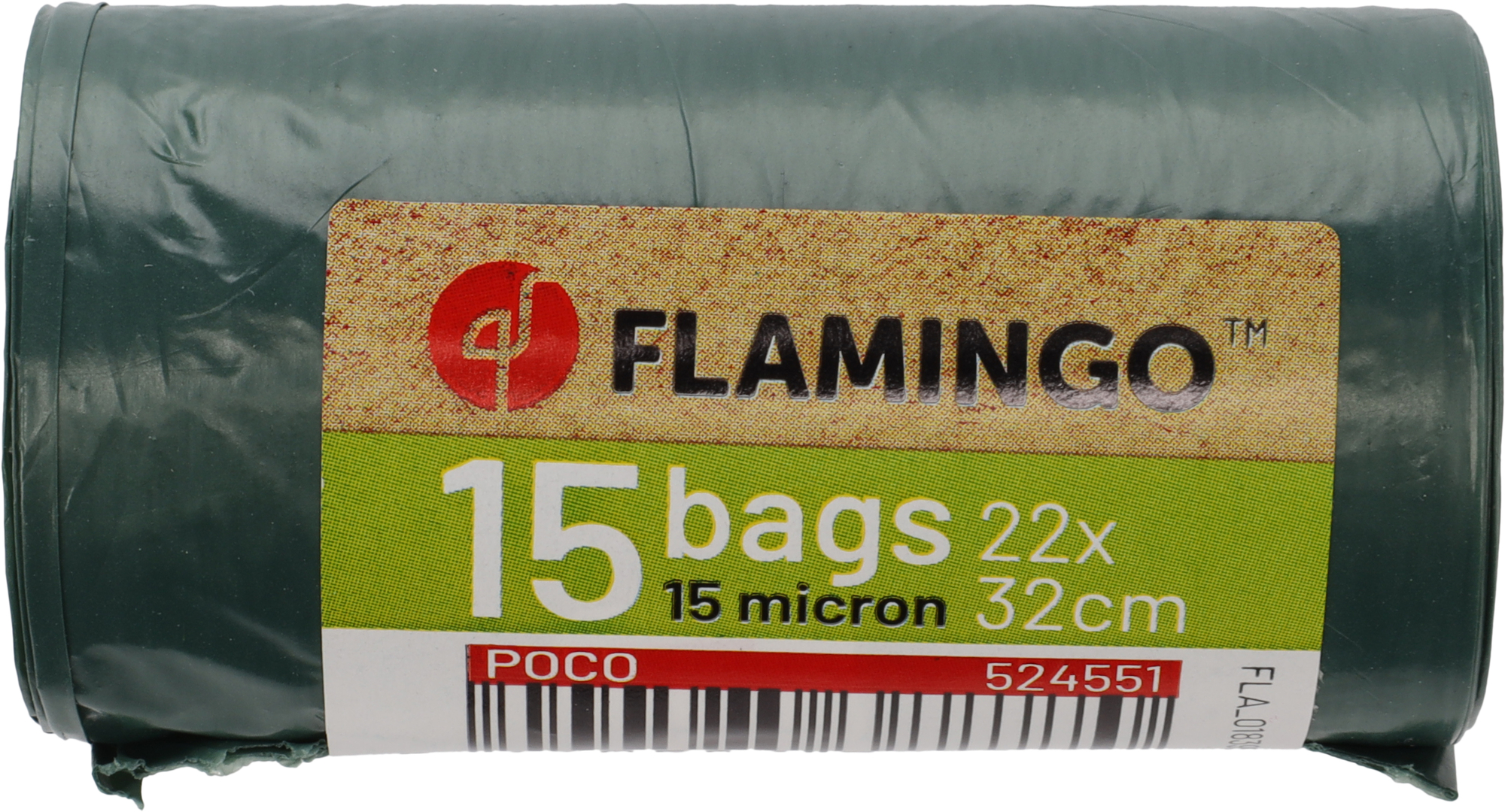 Flamingo Sac à déjections Recyclé Poco Vert