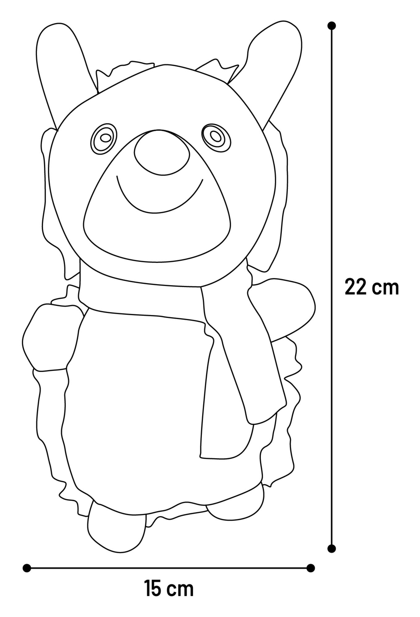 Flamingo Noël Jouet Mazikee Hérisson Brun