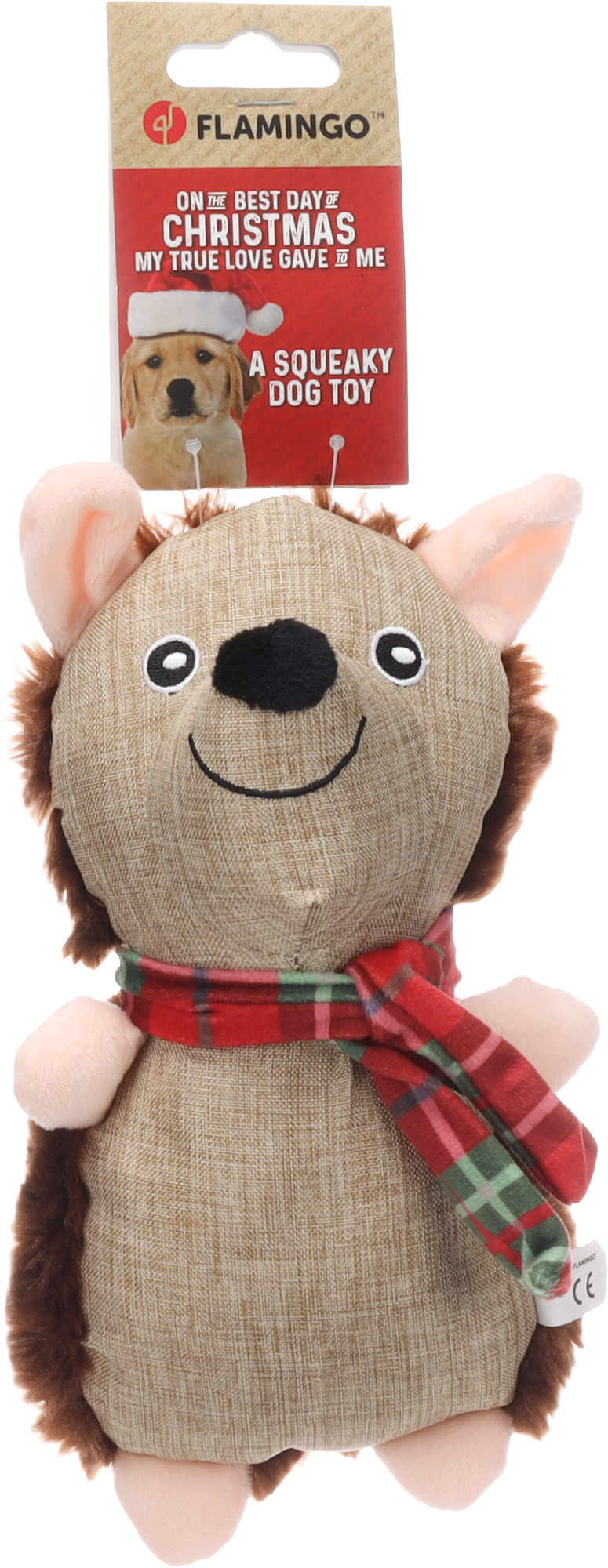 Flamingo Christmas Toy Mazikee Hedgehog Brown