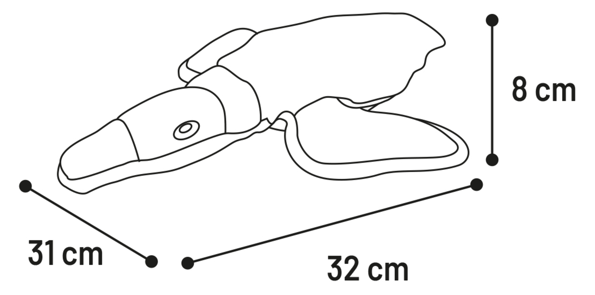 Flamingo Christmas Toy Addyson Duck Brown