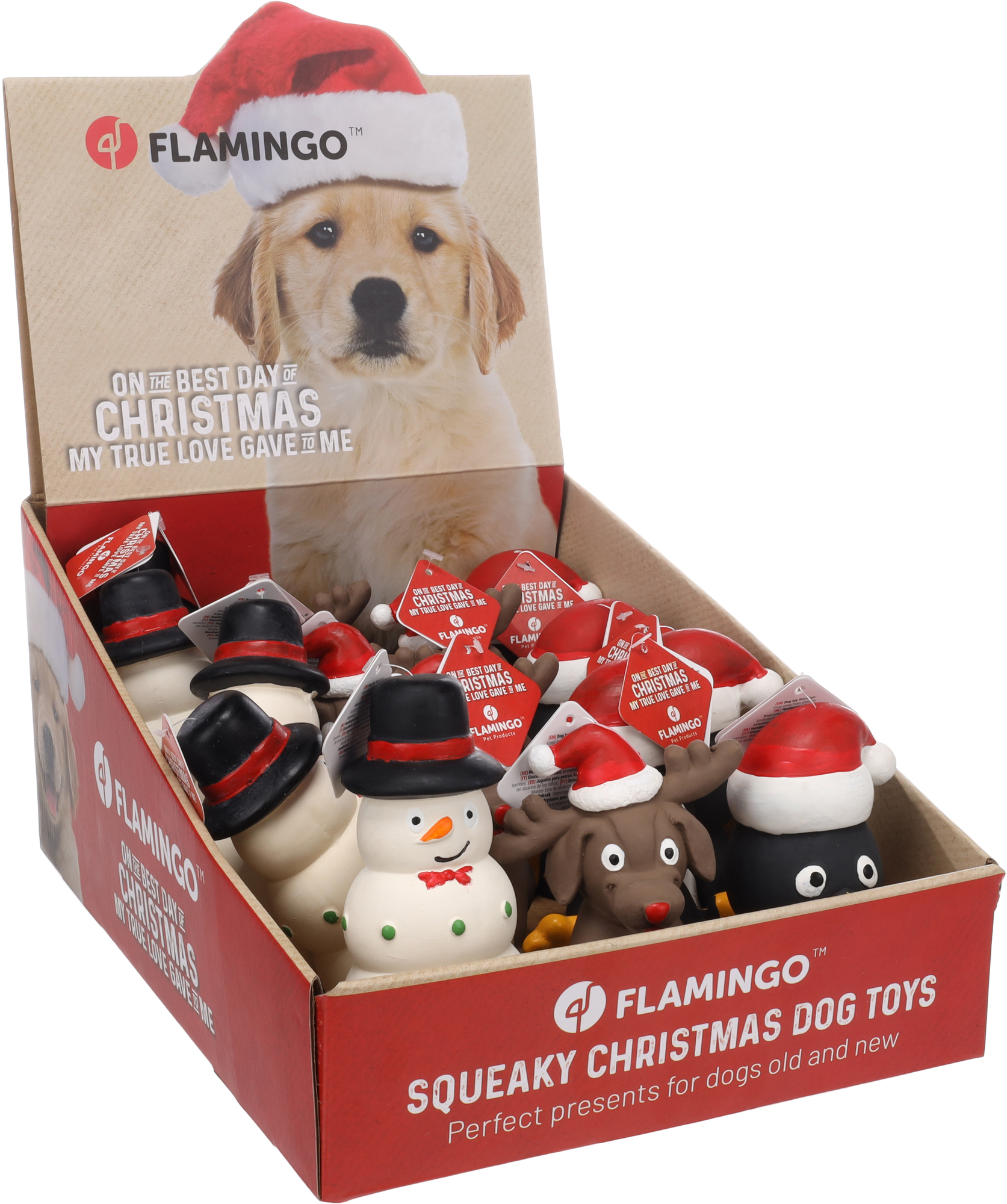 Flamingo Christmas Toy Itzel Several versions 