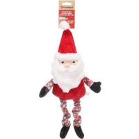 Flamingo Kerst Speelgoed Antonella  Kerstman Rood