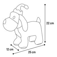 Flamingo Navidad Juguete Aviana Perro Gris 