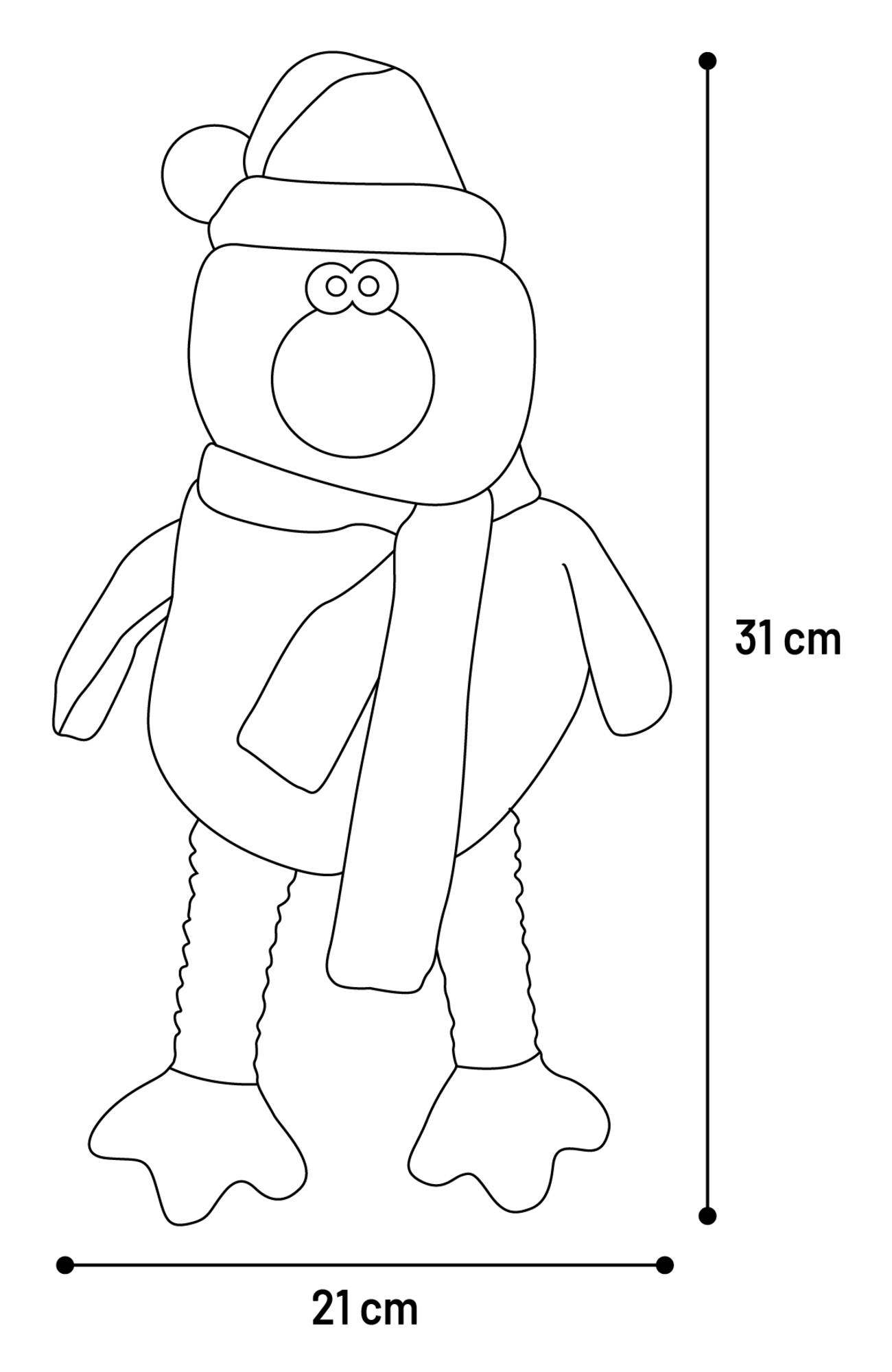 Flamingo Noël Jouet Viviana Oiseau Vert 