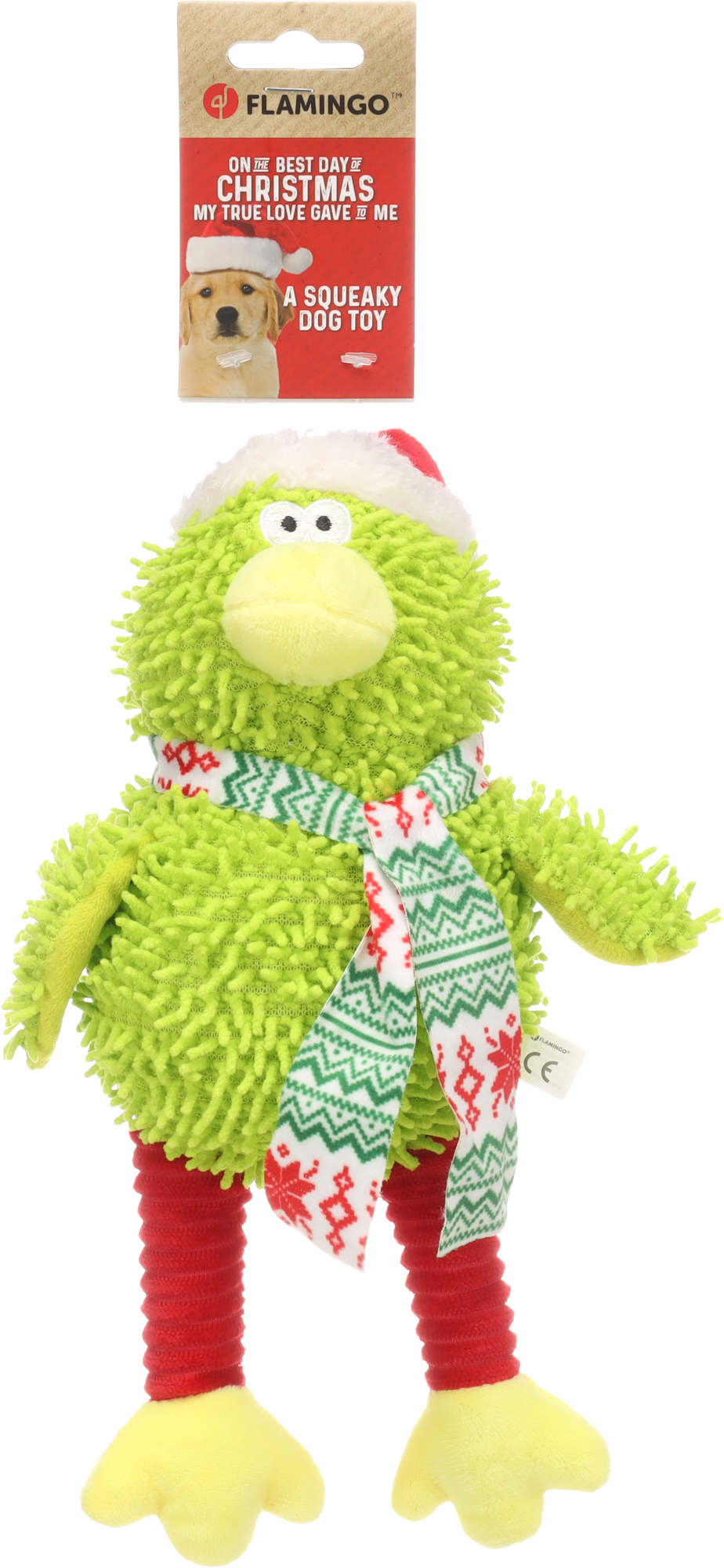 Flamingo Christmas Toy Viviana Bird Green