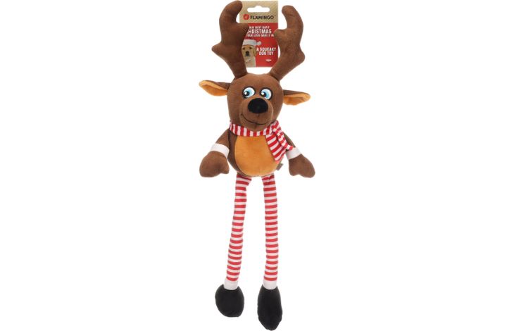 Flamingo Christmas Toy Marcus Reindeer Brown