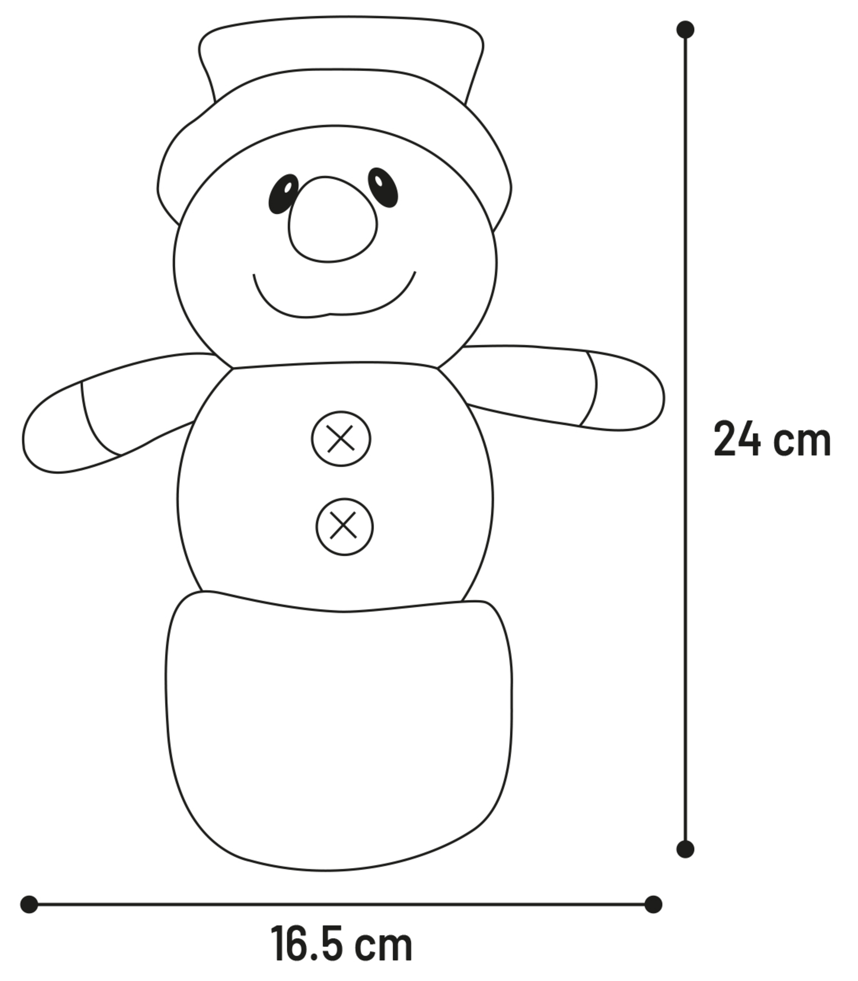 Flamingo Christmas Toy Chayao Snowman Multiple colours 