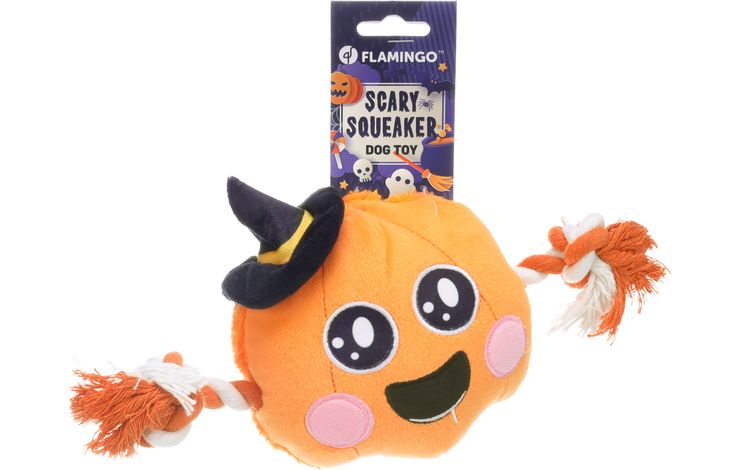 Flamingo Halloween Speelgoed Thatcher Pompoen Oranje
