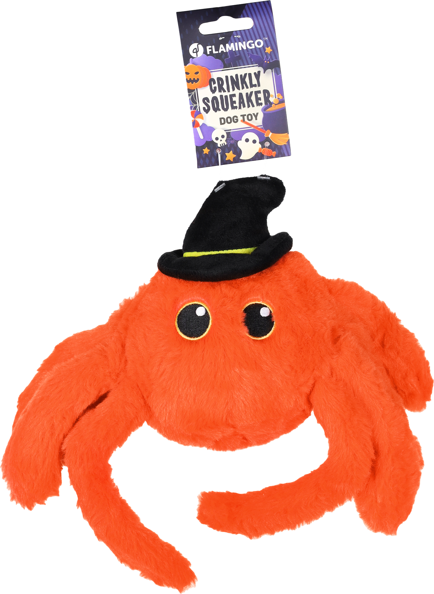 Flamingo Halloween Speelgoed Amina Spin Oranje