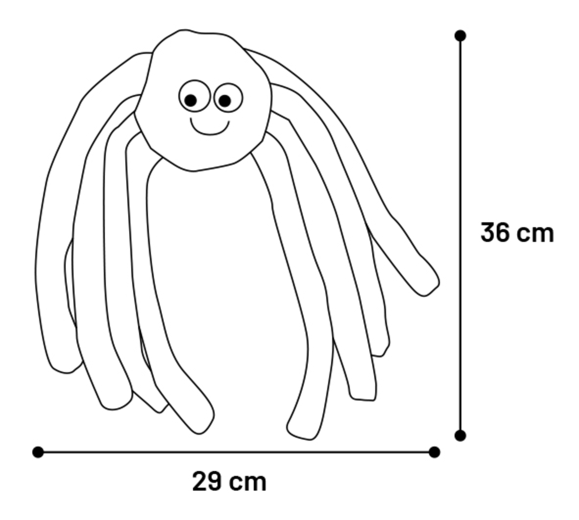 Flamingo Halloween Toy Callie Spider Orange 