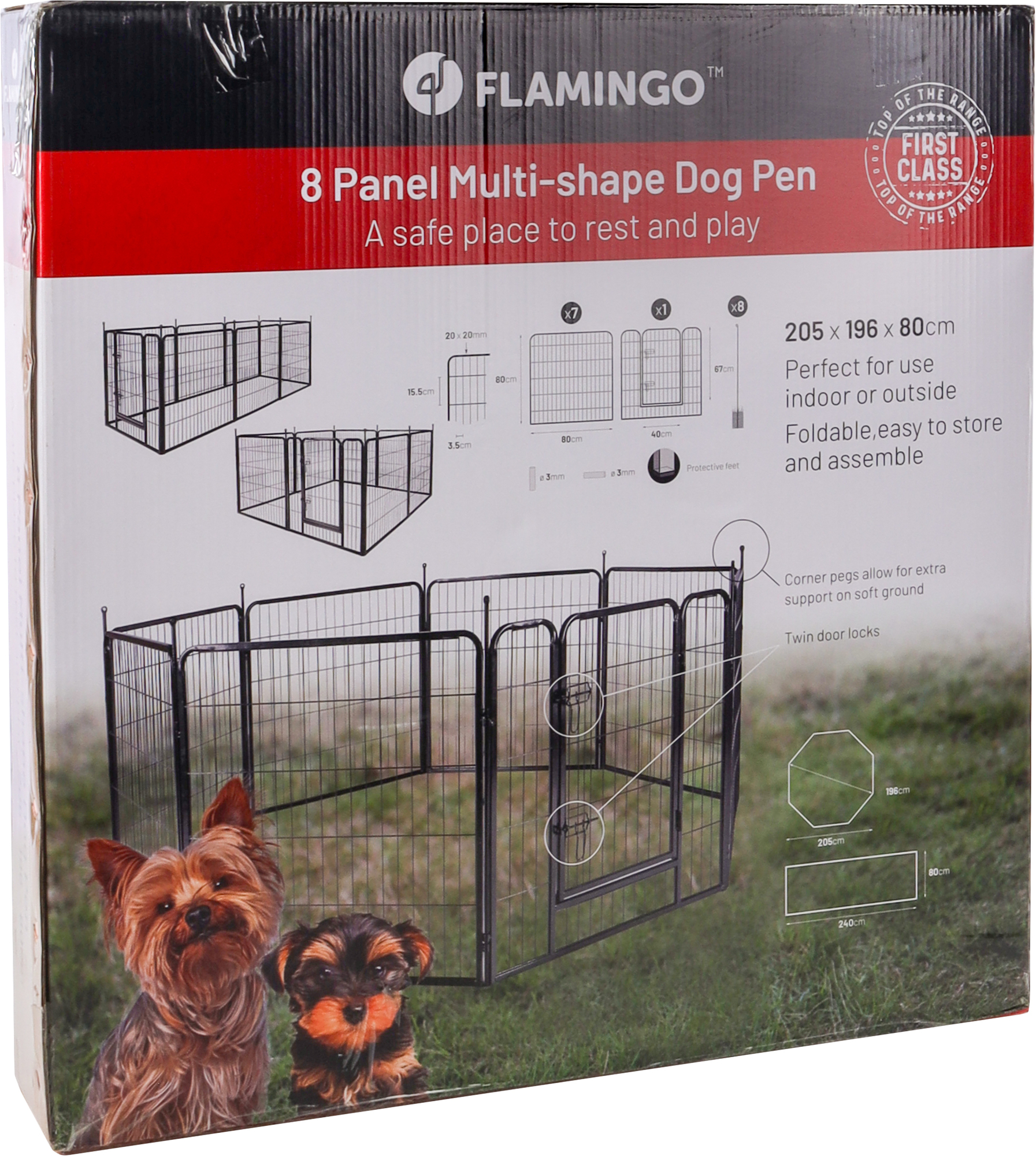 Flamingo Kennel Zecta Black