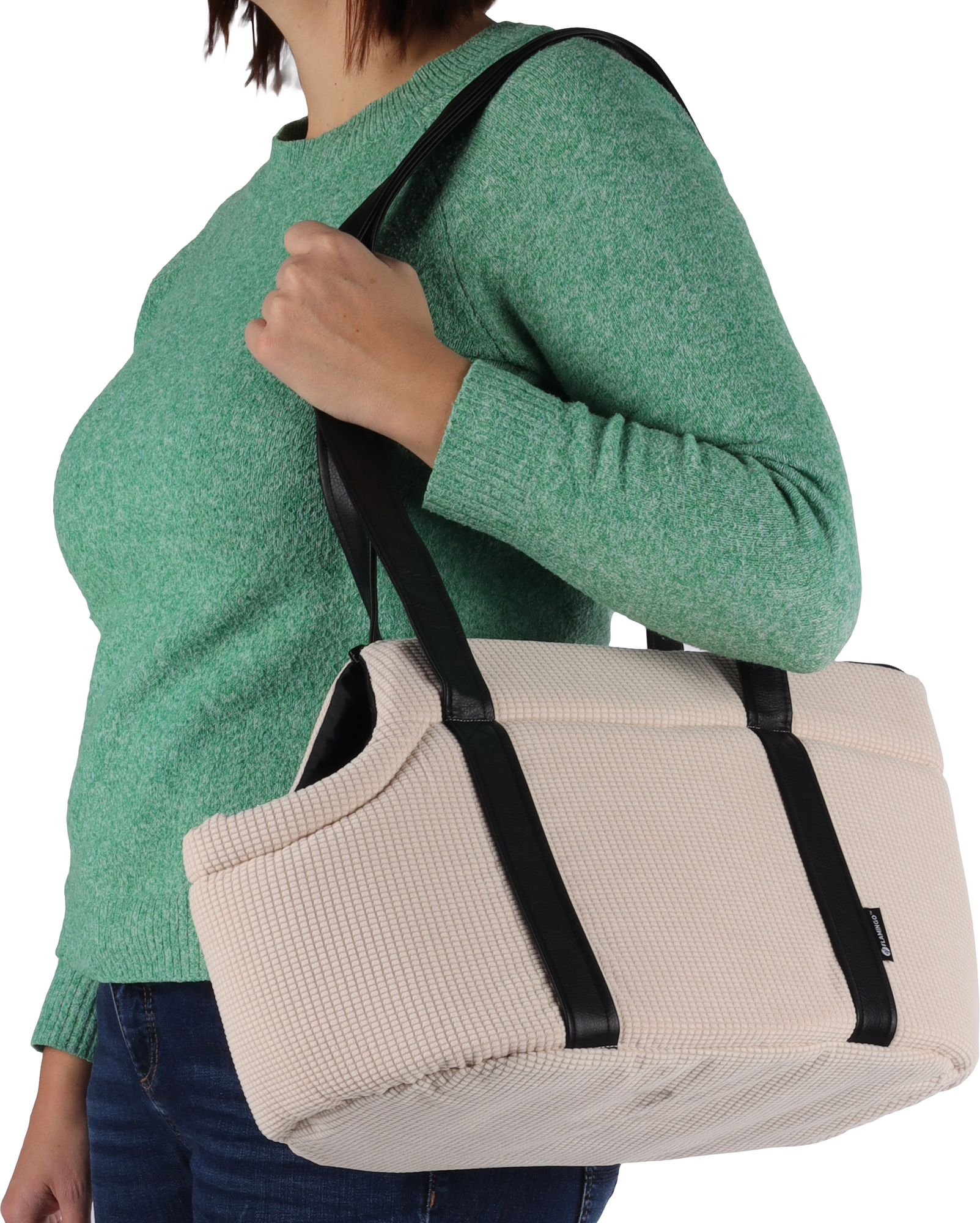 Flamingo Carrying bag Aaliyah White