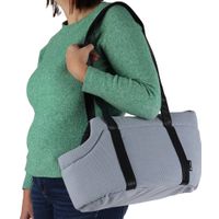 Flamingo Sac de transport Aaliyah Bleu