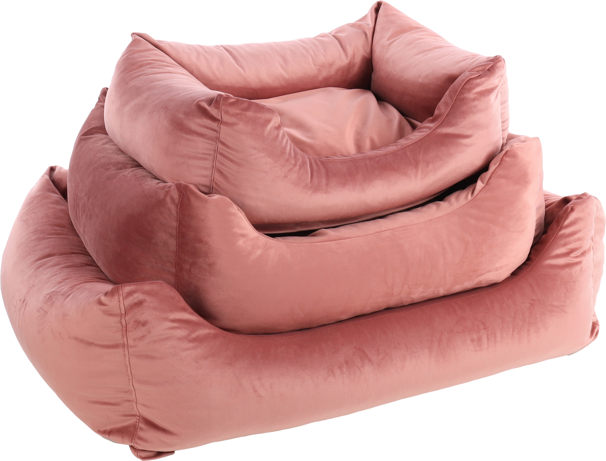 Flamingo Basket Elena Rectangle Antique pink