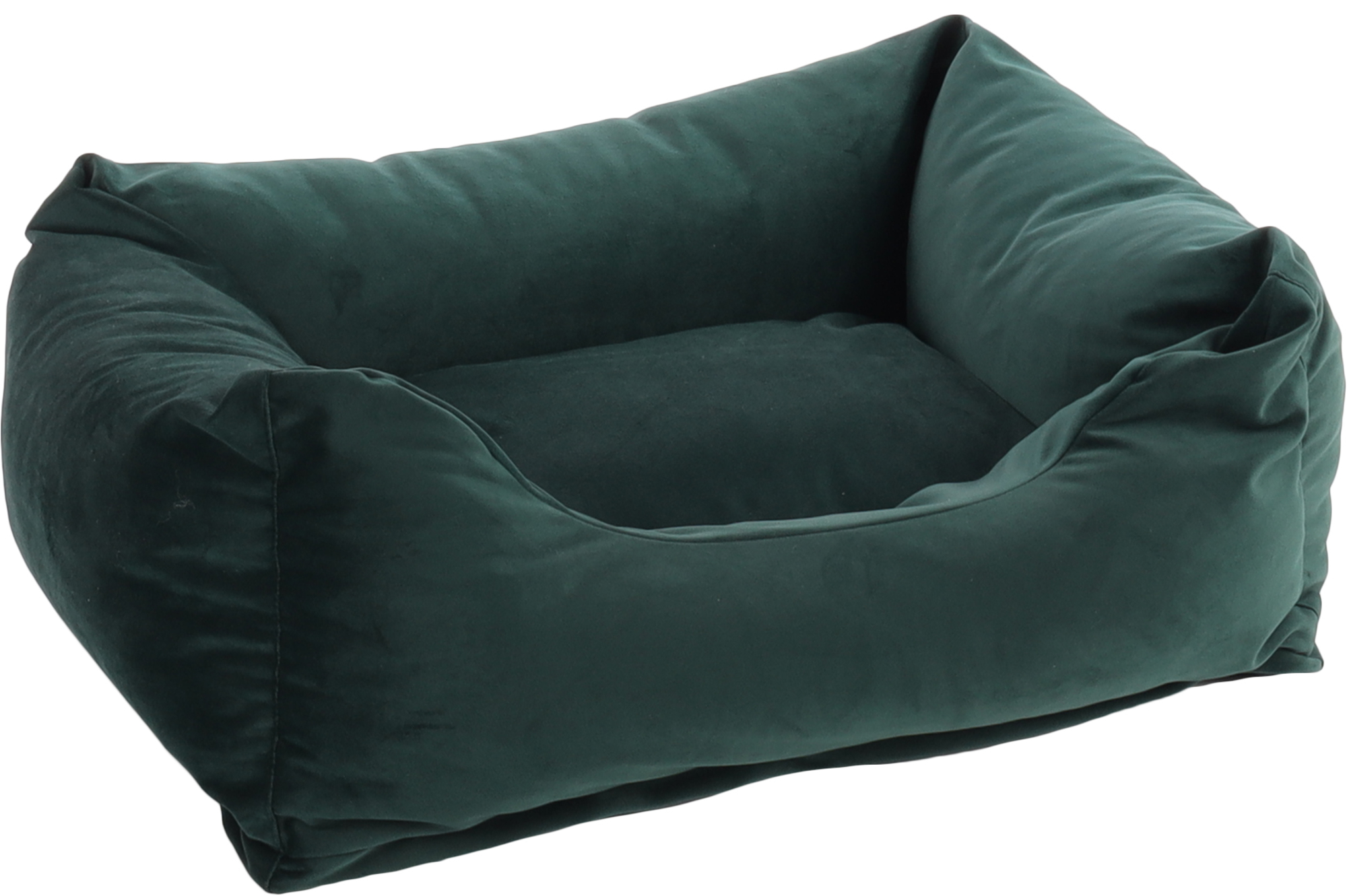 Flamingo Basket Elena Rectangle Green