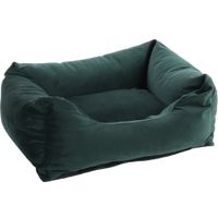 Flamingo Basket Elena Rectangle Green