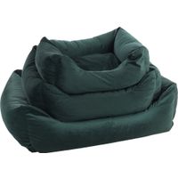 Flamingo Basket Elena Rectangle Green