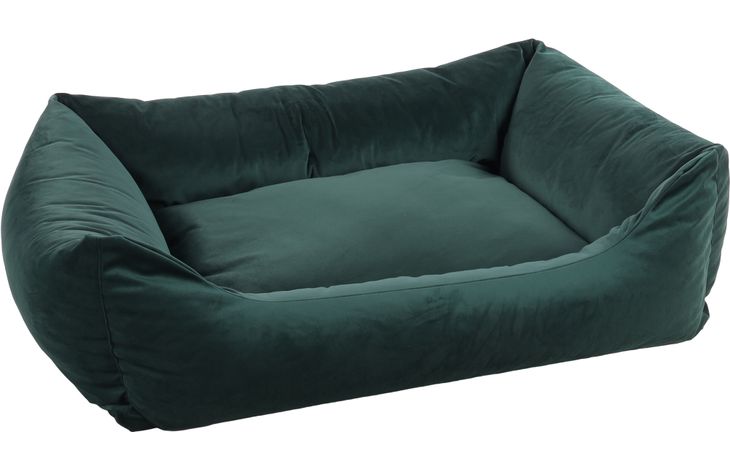 Flamingo Basket Elena Rectangle Green