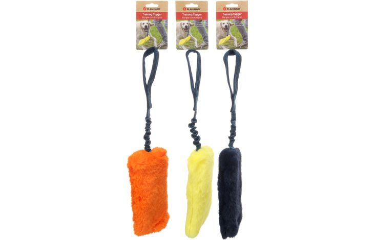Flamingo Speelgoed Fauxtra Chaser Bungee Pluche Meerdere kleuren