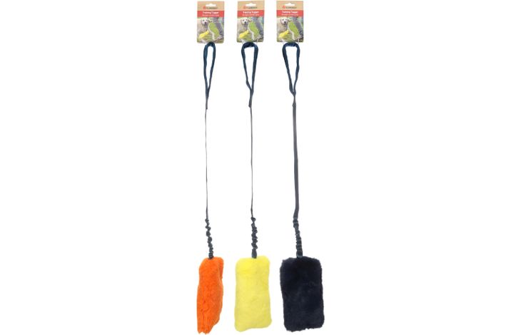 Flamingo Speelgoed Fauxtra Chaser Bungee Pluche Meerdere kleuren