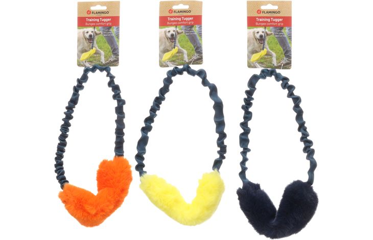 Flamingo Speelgoed Fauxtra Ring Bungee Pluche Meerdere kleuren