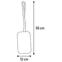 Flamingo Speelgoed Fauxtra Chaser Bungee Lange pluche Wit