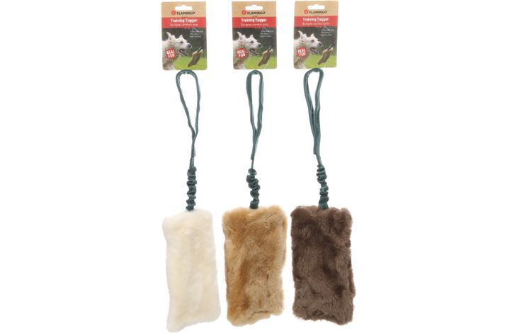 Flamingo Toy Furtra Chaser Bungee Sheepskin Multiple colours