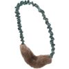 Speelgoed Furtra Ring Bungee Schapenvacht Meerdere kleuren Ring Donkerbruin, Groen